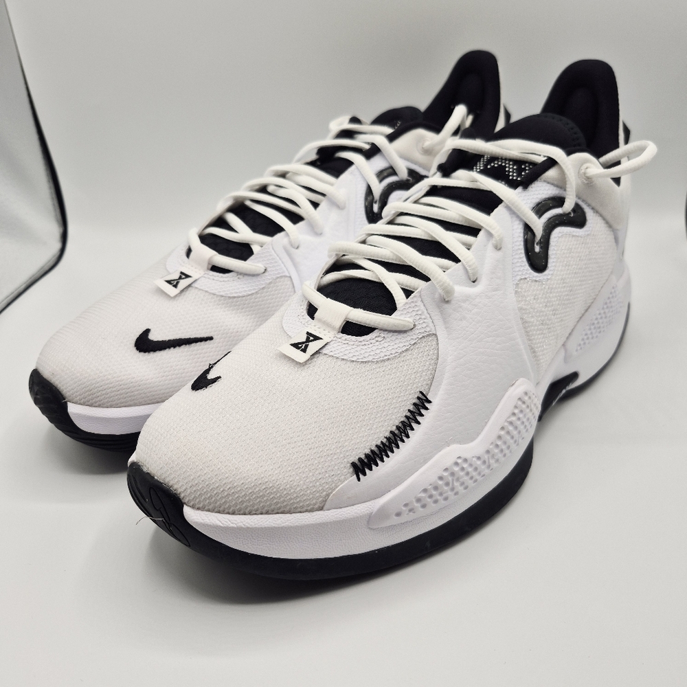 Size 14 - Nike PG 5 TB White Black Men’s Basketball Shoes. Brand new DM5045-100